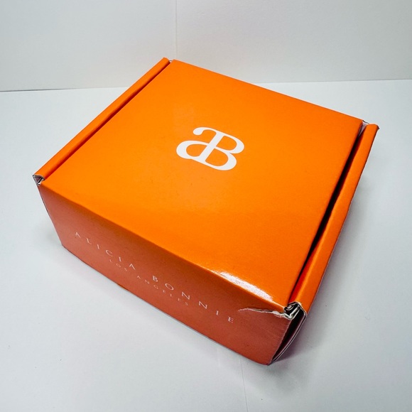 Alicia Bonnie Devotion Rose Gold Pink Agate Earrings - Picture 11 of 13